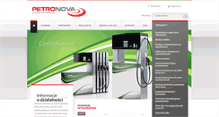 Desktop Screenshot of petronova.pl