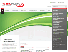 Tablet Screenshot of petronova.pl